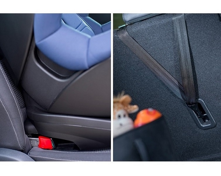 Регулируемая система ISOFIX: